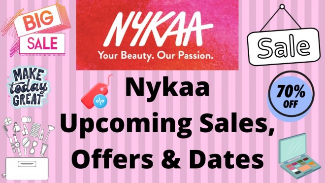 Latest Nykaa Upcoming Sale Offers & Dates