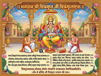 भगवान श्री चित्रगुप्त जी चित्रगुप्ताष्टक